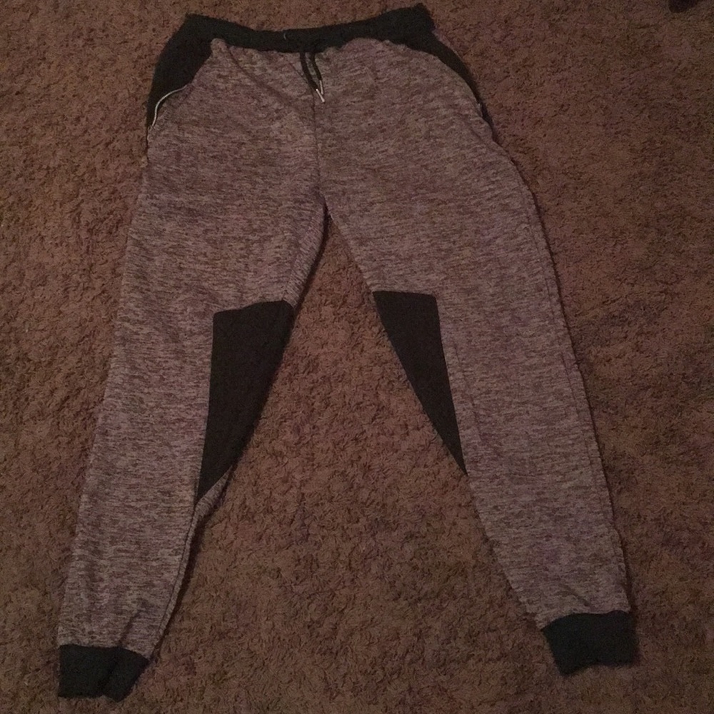 LR Scoop Purple and Black joggers
